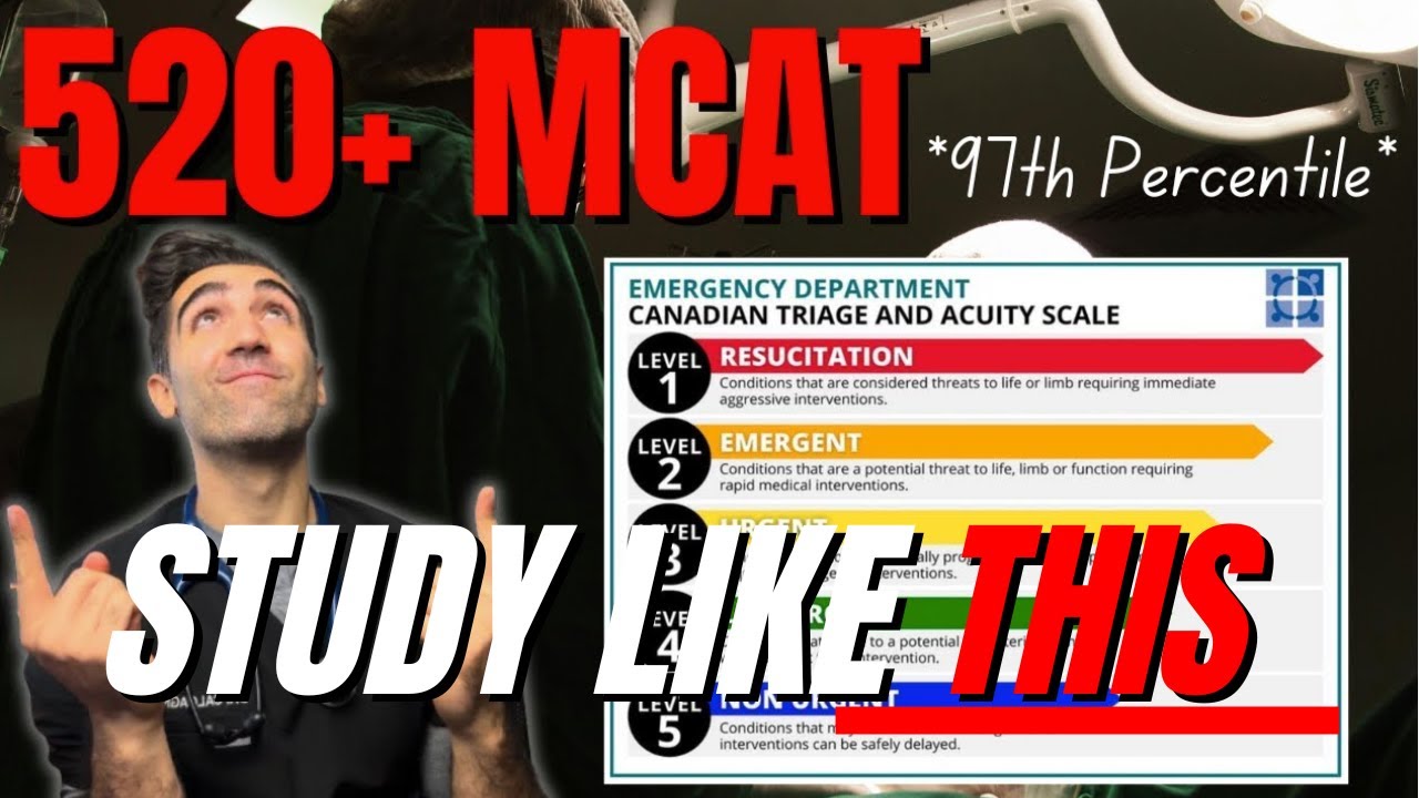 MCAT FULL Study Guide AS A DOCTOR | How To Study For A Top Score 520+