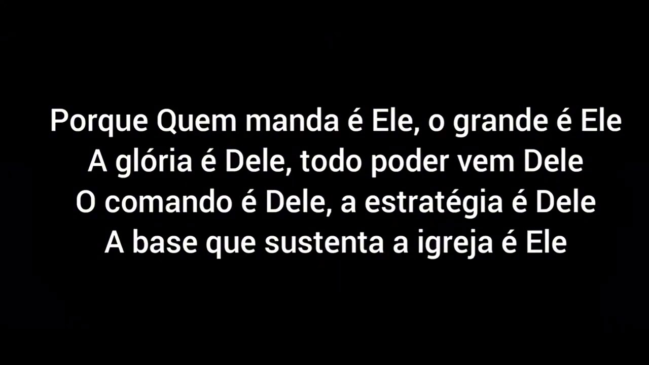 O Grande é Ele - Ruthe Dayane - Playback 2 tons abaixo (Versão Estendida)