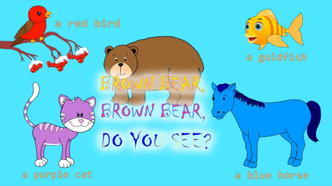SuSi Learning English|Brown Bear What Do You See?|Kid Stories|English Stories|Kid English Learning