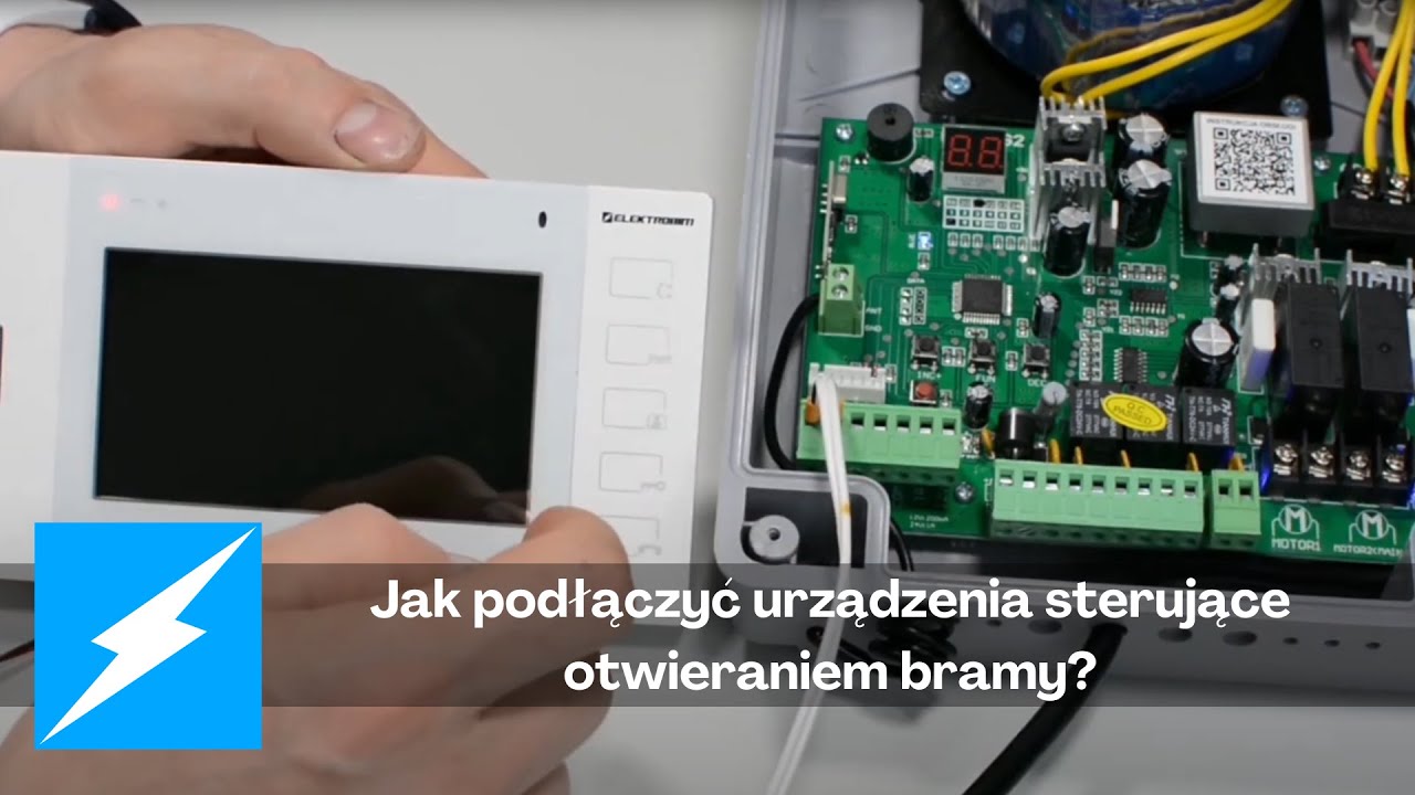 Urządzenia sterujące otwieraniem bramy. Jak podłączyć? GSM | WIFI | Przycisk | Każdy Radioodbiornik