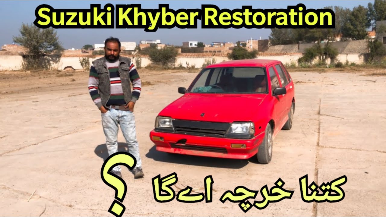 Suzuki khyber Restoration Project .Car restoration 