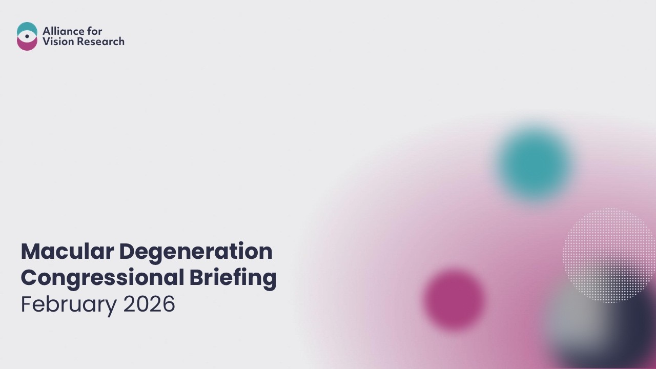 Congressional Briefing - Age-Related Macular Degeneration - 2026