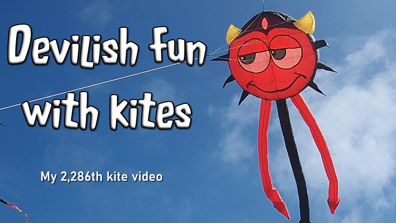 Devilish fun with kites
