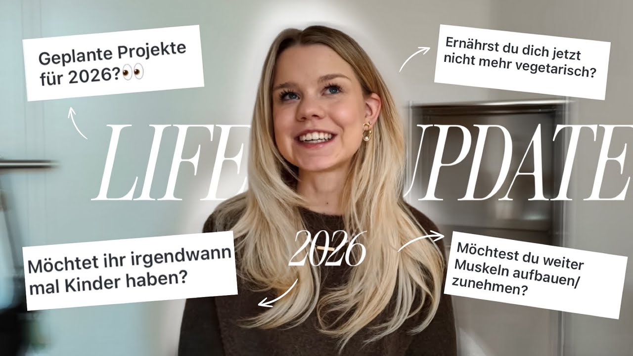 Esse ich wieder Fleisch? meine pers&ouml;nlichen Ziele? - Lifeupdate 2026 | lea pietsch