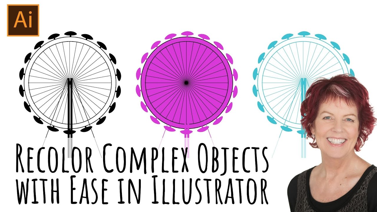 Illustrator - Recolor Complex Objects Easily - What to do when changing Fill or Stroke doesn't work