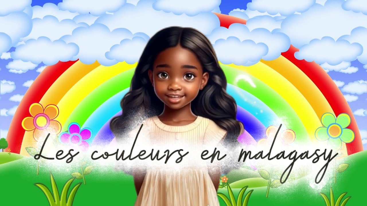 🇲🇬 Apprendre les couleurs en malagasy (malgache) avec Mirana