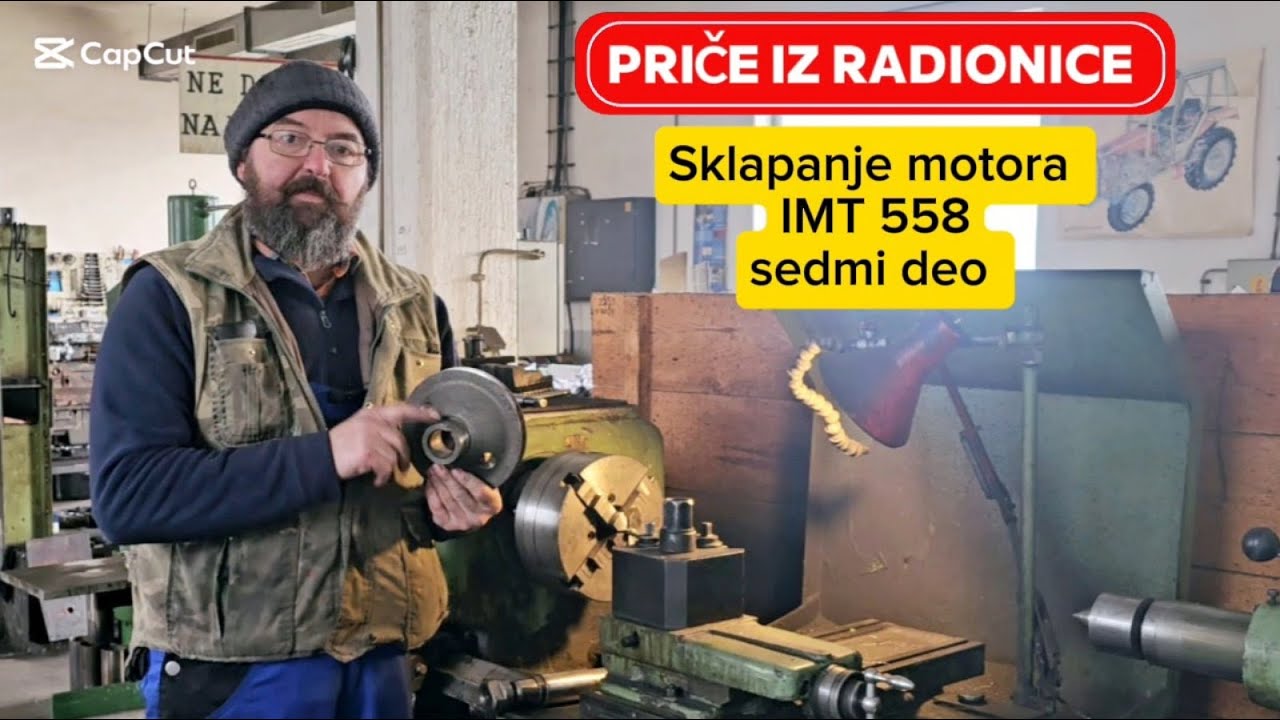 Sklapanje motora IMT 558 7. Deo (Priče iz Radionice)
