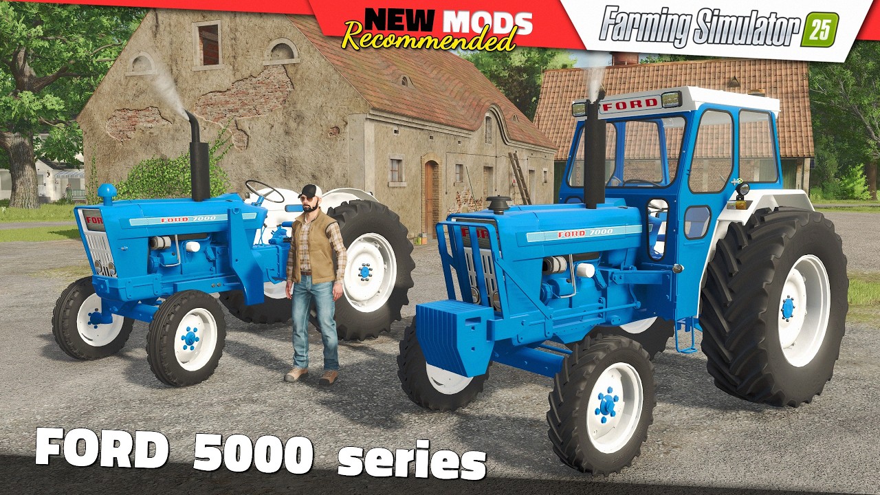 FS25 | FORD 5000 Series - Farming Simulator 25 Mods Review QHD