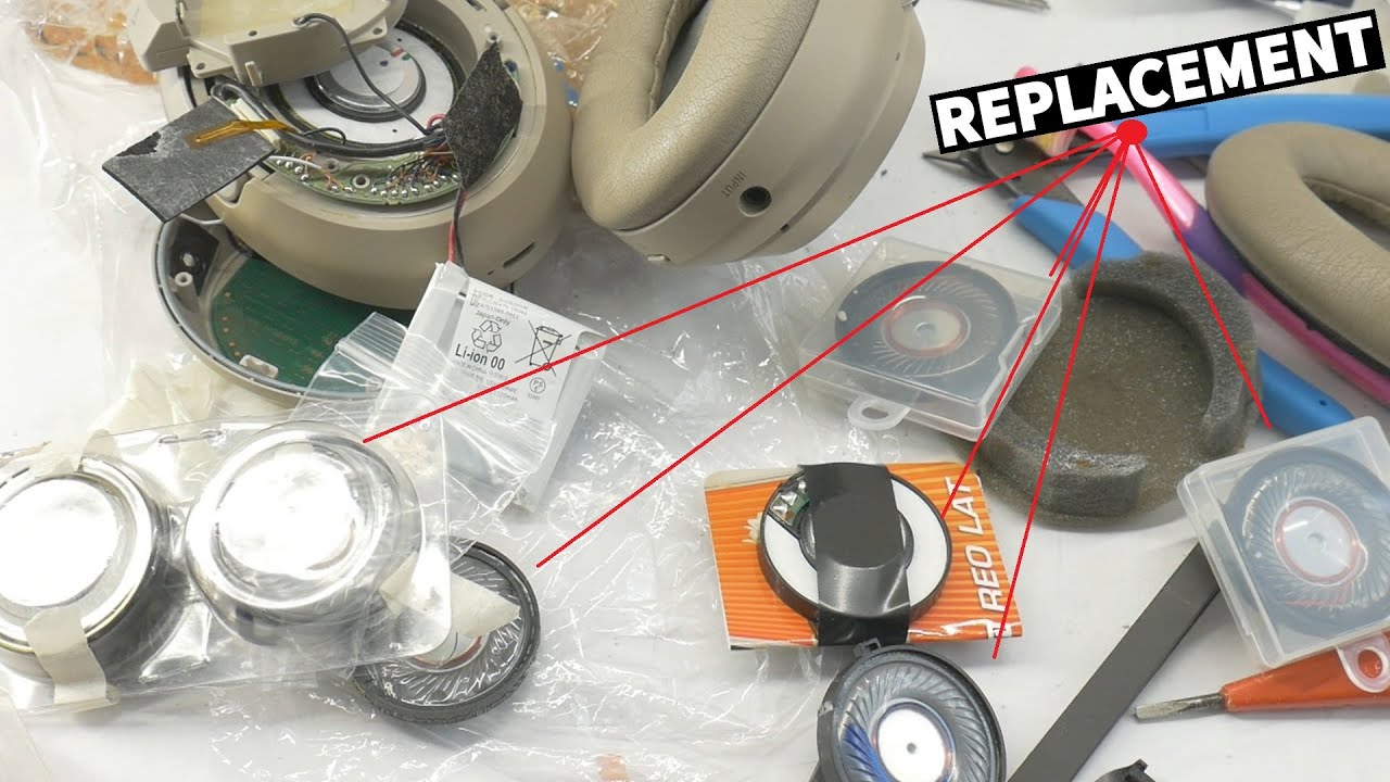 Fix Sony Headphones One Side Not Working/Distortion