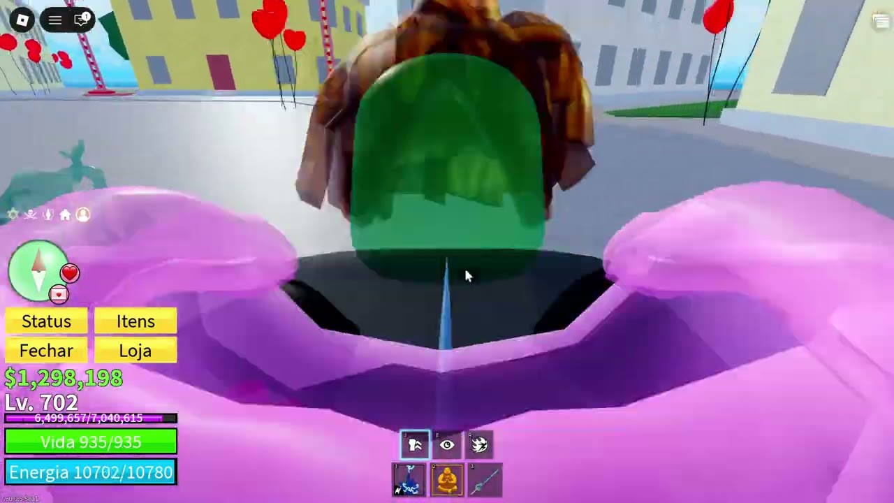 Pequei Level 700 no BLOX FRUITS!!!