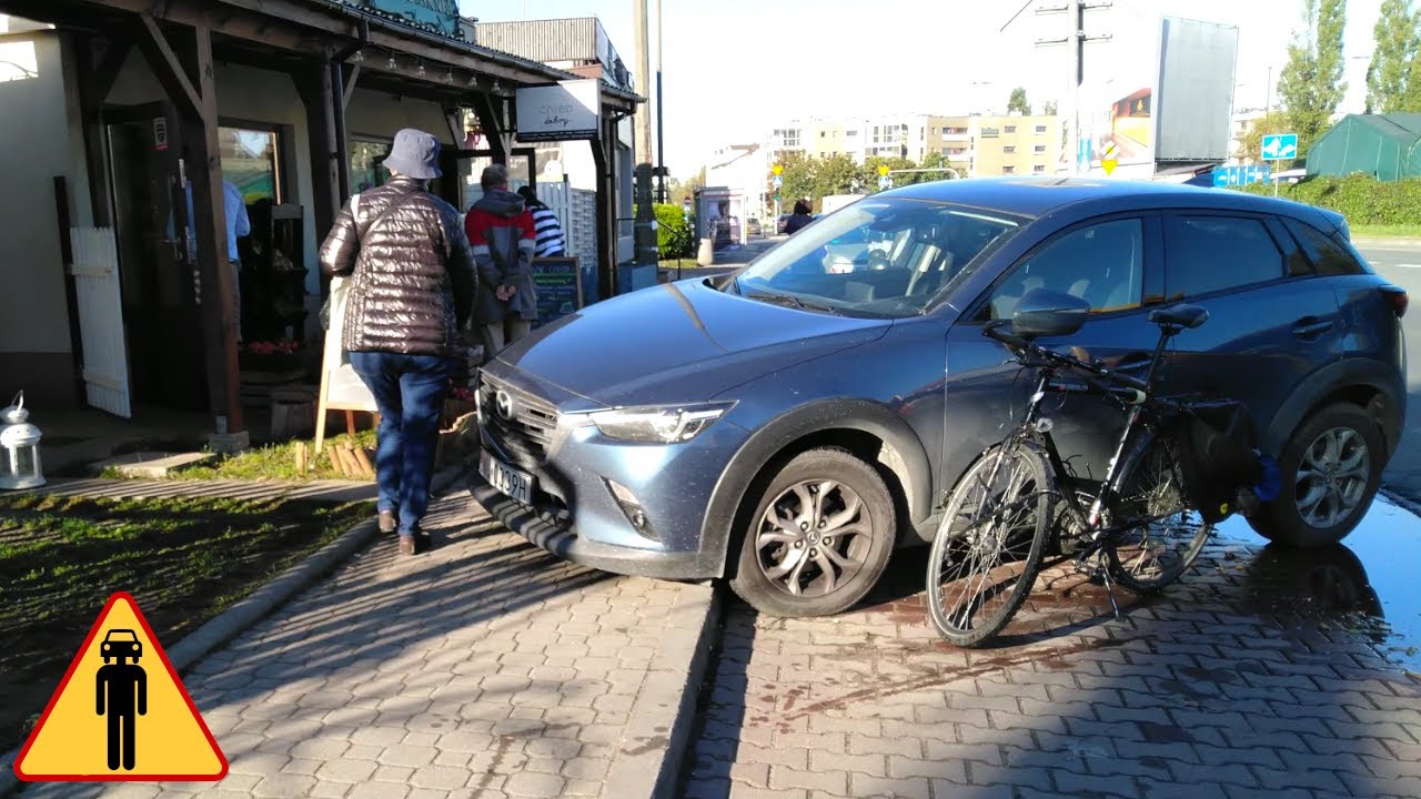 niewidoma kierująca
