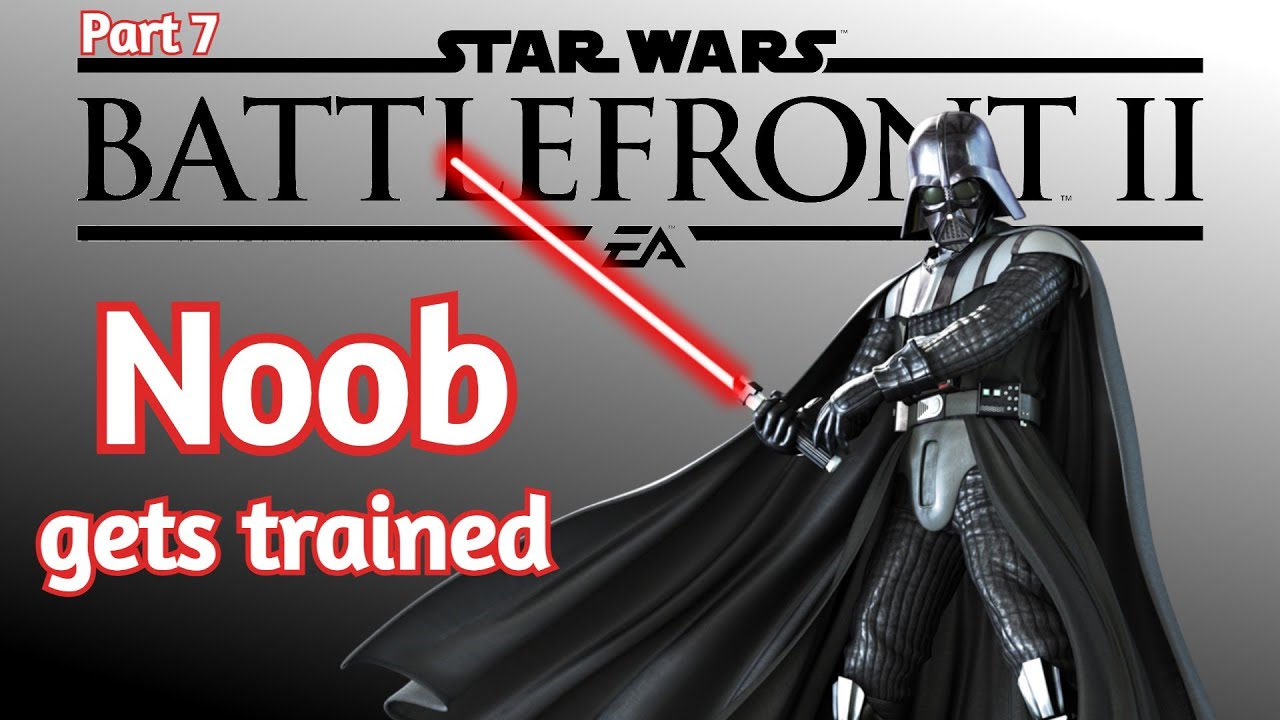 Noob Gets Trained In Battlefront II