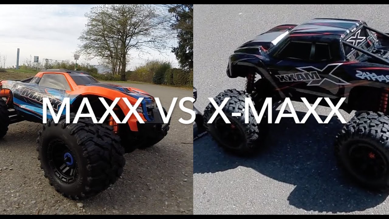 Traxxas Maxx versus X-Maxx