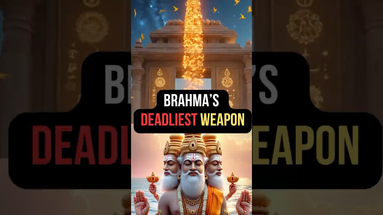 Brahmastra &ndash; Brahma&rsquo;s Deadliest Weapon That Erased Souls | Mahabharata Secrets
