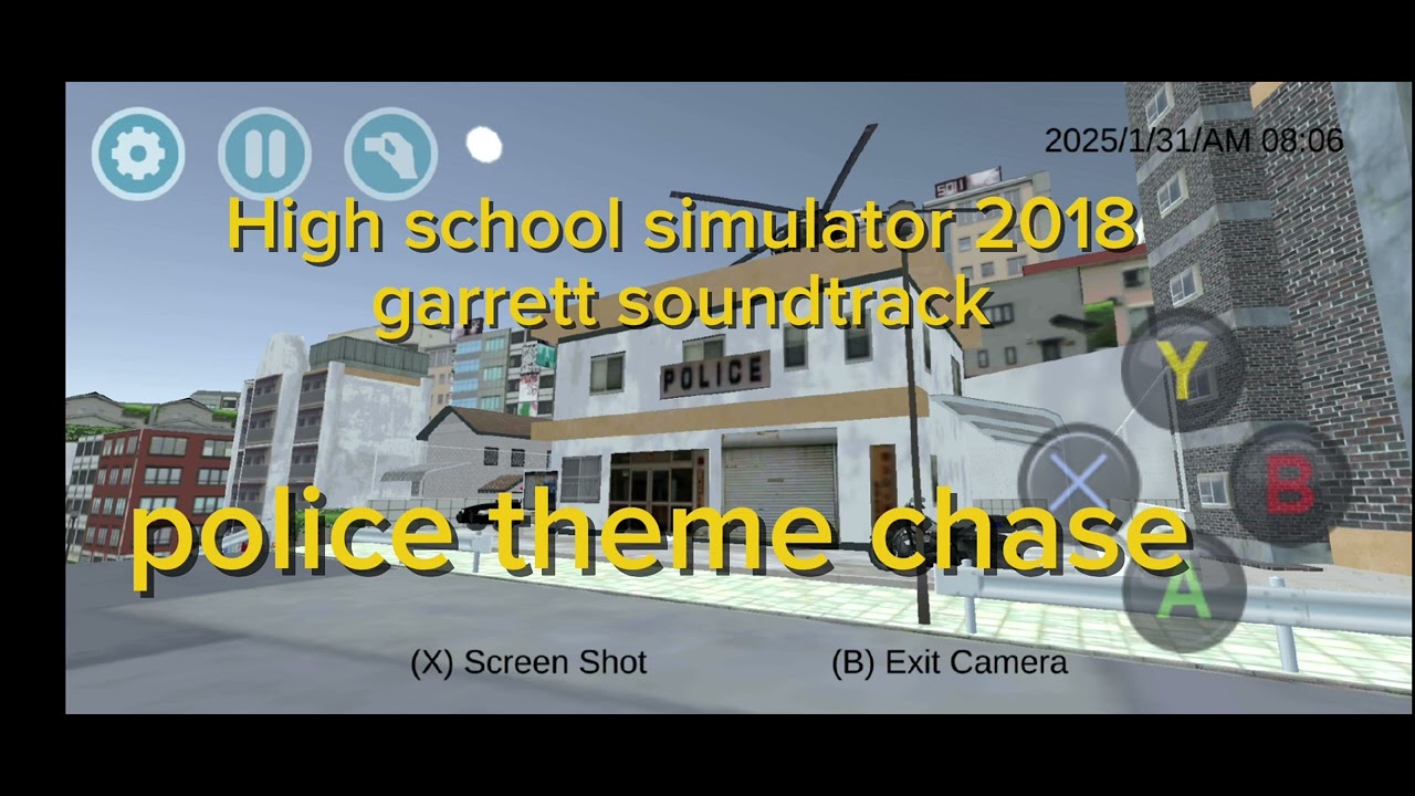 High school simulator 2018 police theme soundtrack