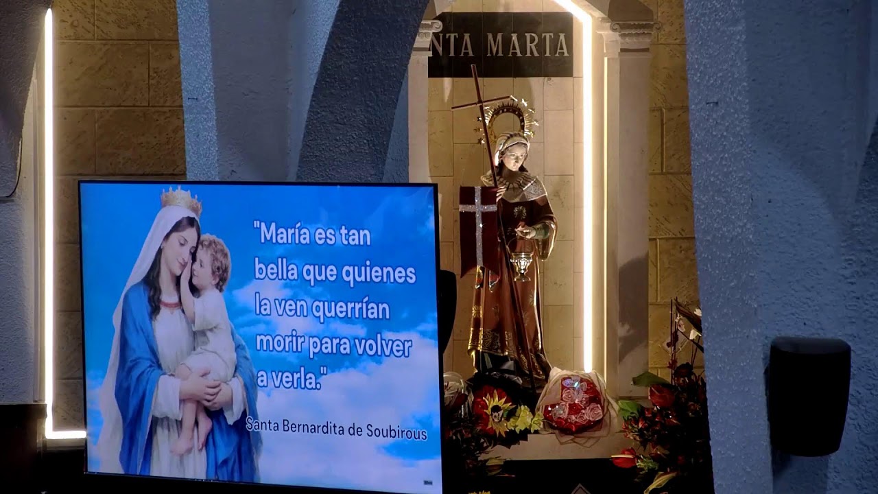 Martes 17 de febrero 2026, día octavo de la novena. Eucaristía 5:30 pm