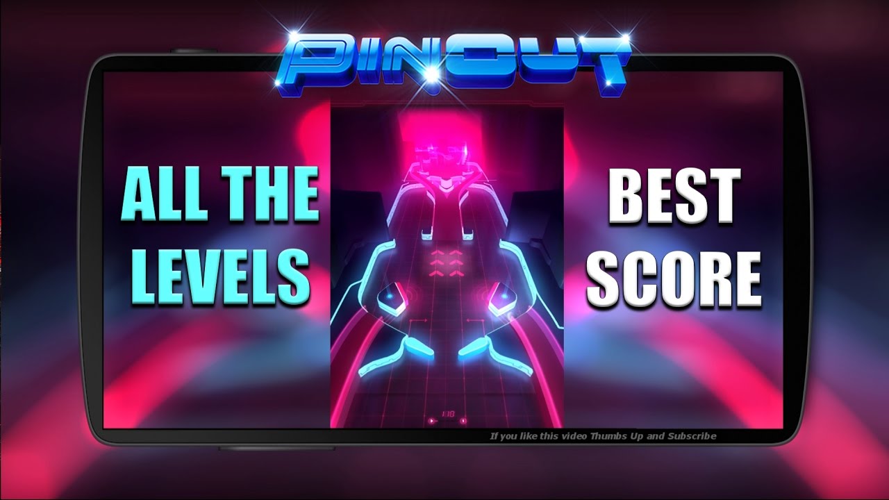 PINOUT All Levels Complete High Score 9000+ Android / iOS Gameplay