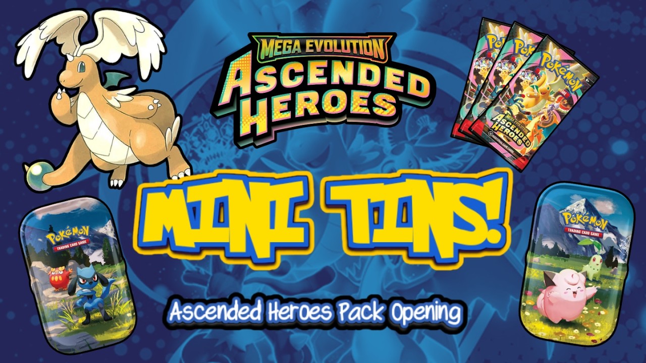 Hit or Miss? Ascended Heroes Mini Tin Haul! #pokemon #pokemontcg #pokemoncards
