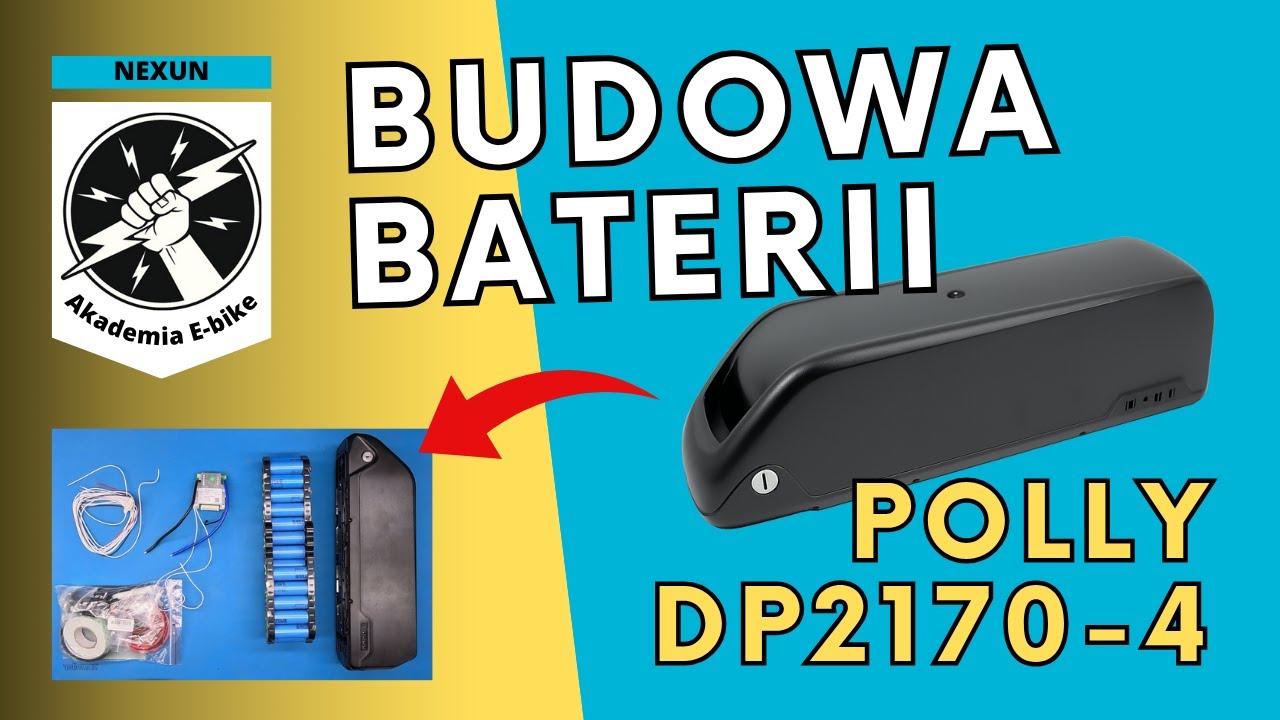 Instrukcja budowy baterii do e-bika: Polly 2170-4