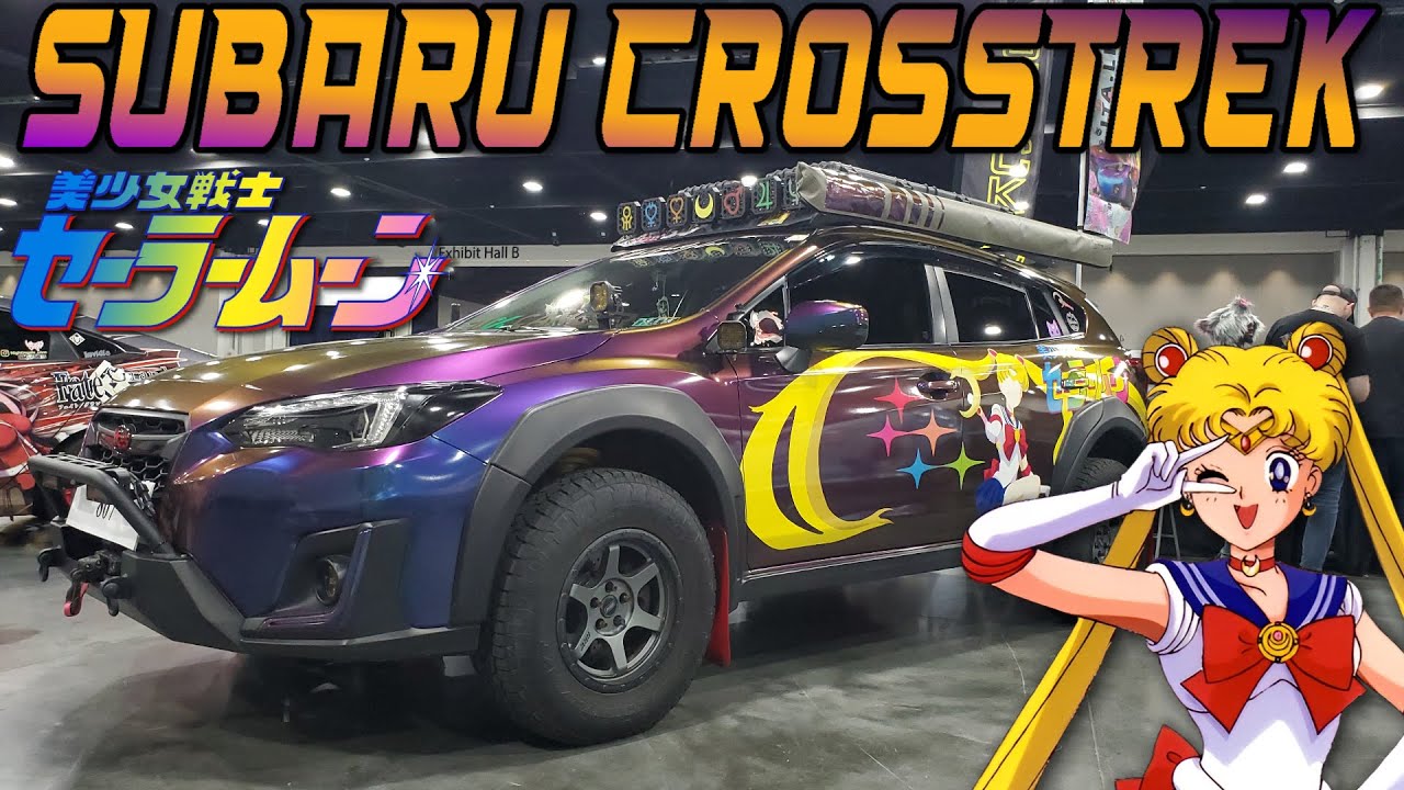 Sailor Moon (Usagi Tsukino)Itasha痛車 | Subaru CrossTrek