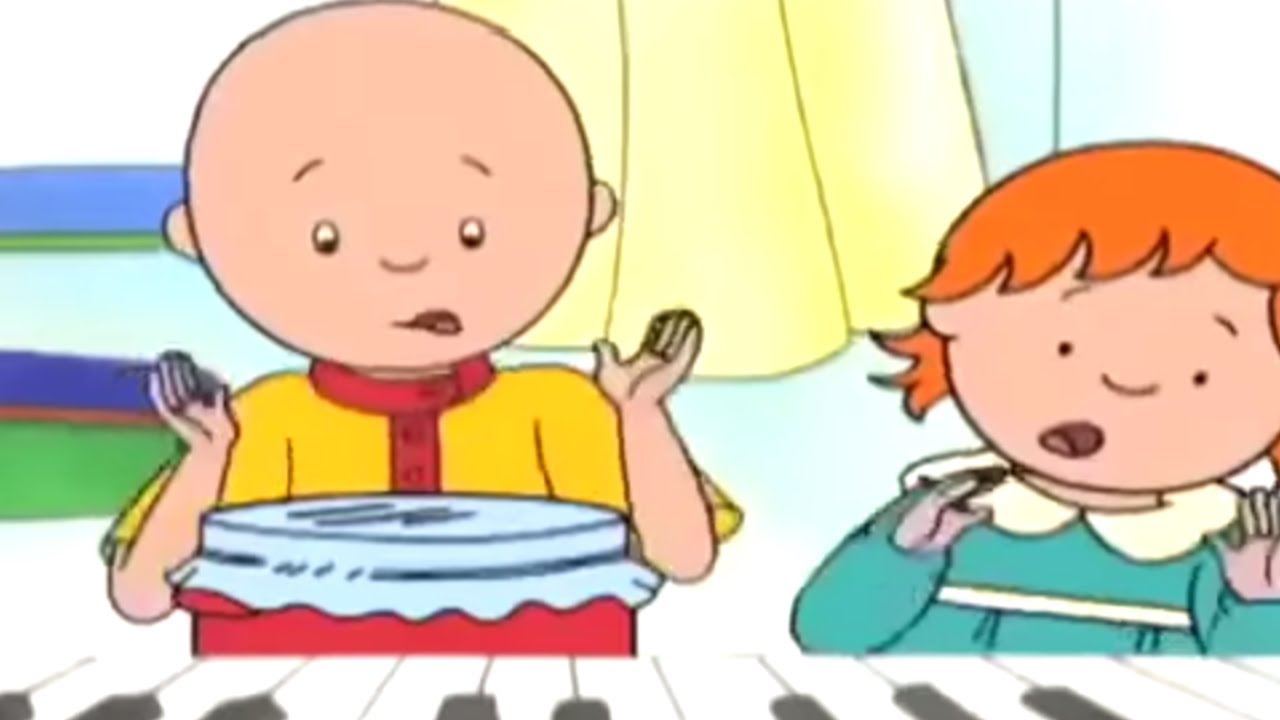 Ruca em português | Música com Ruca | 208 | Caillou Episódio Completo