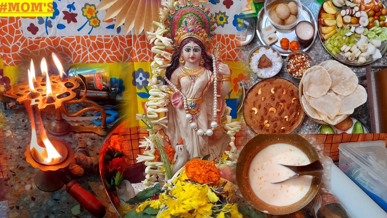 Saraswati Puja 2k23 |আমাদের বাড়ির সরস্বতী পুজোর আয়োজন |গোল সলতে বাড়িতেই বানিয়ে নেওয়ার সহজ পদ্ধতি