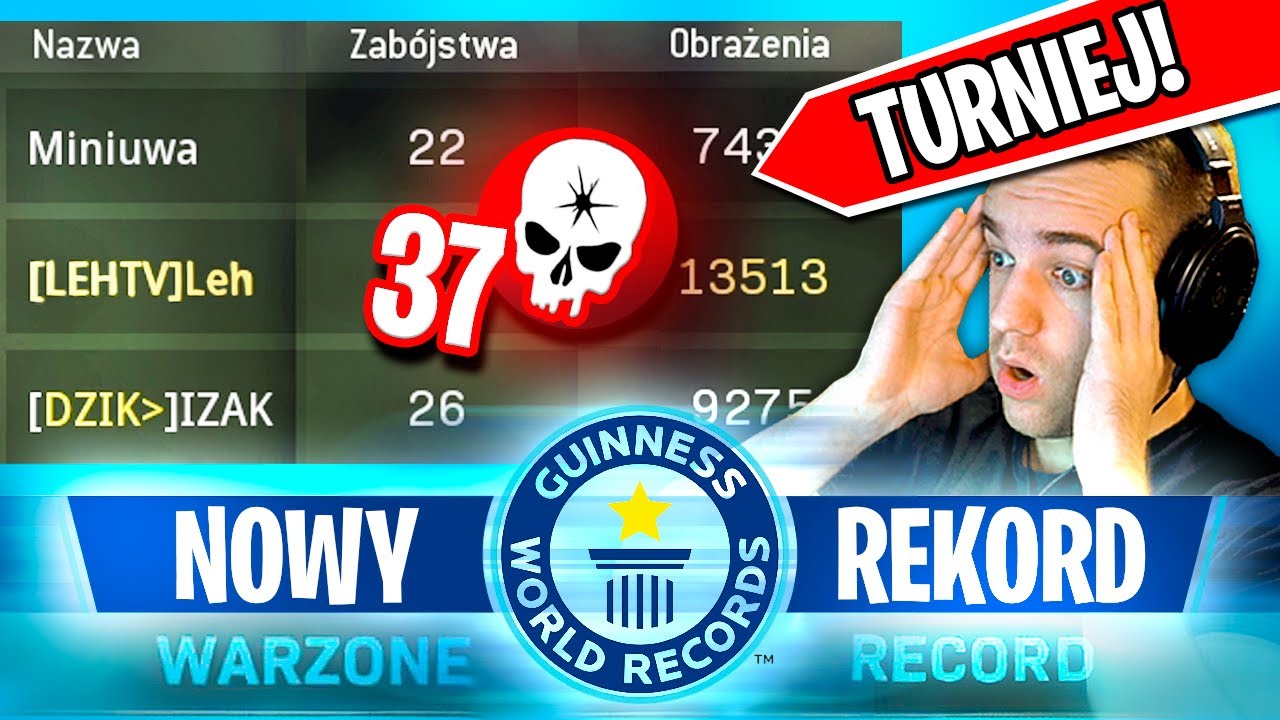 ZROBIŁEM 37 FRAGÓW NA TURNIEJU WARZONE! (CALL OF DUTY: WARZONE)