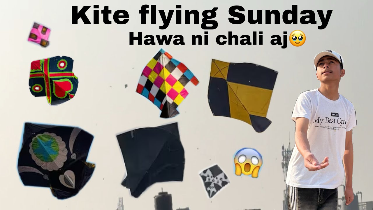 KITE FLYING SUNDAY CHECK KRO👍