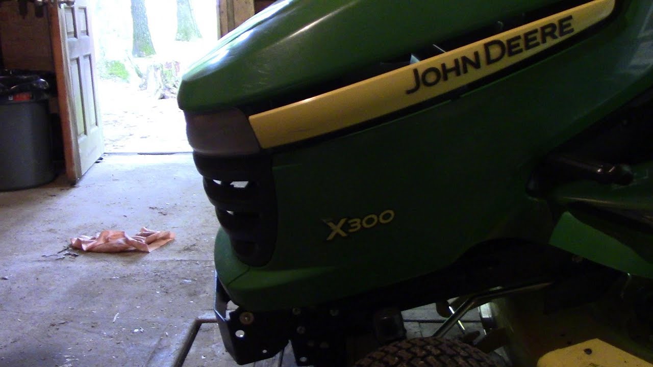 John Deere x300 Tuff torq transaxle fix
