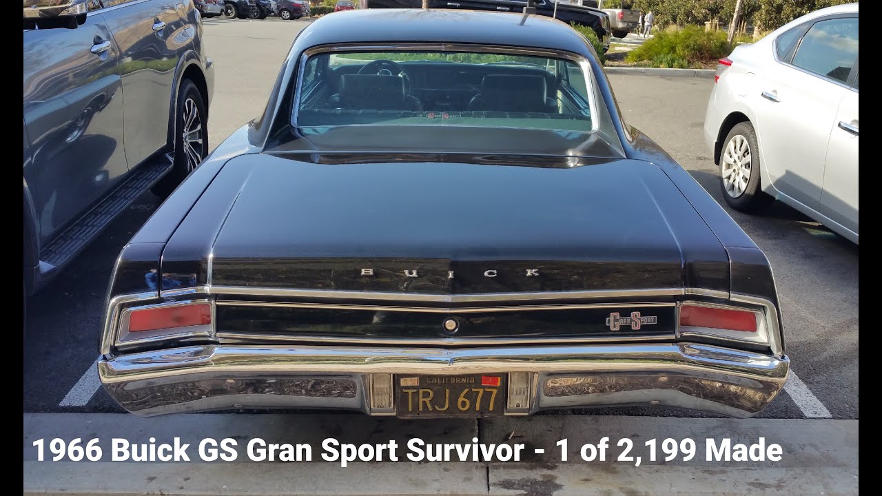 1966 Buick Skylark GS Gran Sport Survivor - Featured Car of the Day - 1 of 2,199 Hardtop 4 Speed 66