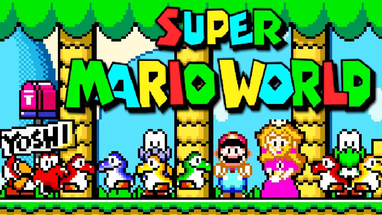 Super Mario World - Full Game Walkthrough | 100% No Damage Gameplay (All Secret Exits)