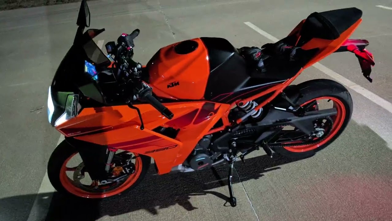 First 100 miles of my 2024 KTM RC390 first bike