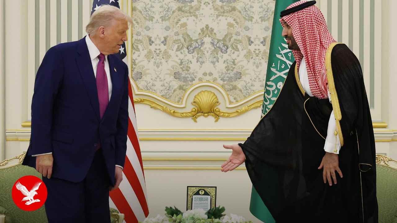 Donald Trump refuses to drink coffee during Saudi Arabia ceremony