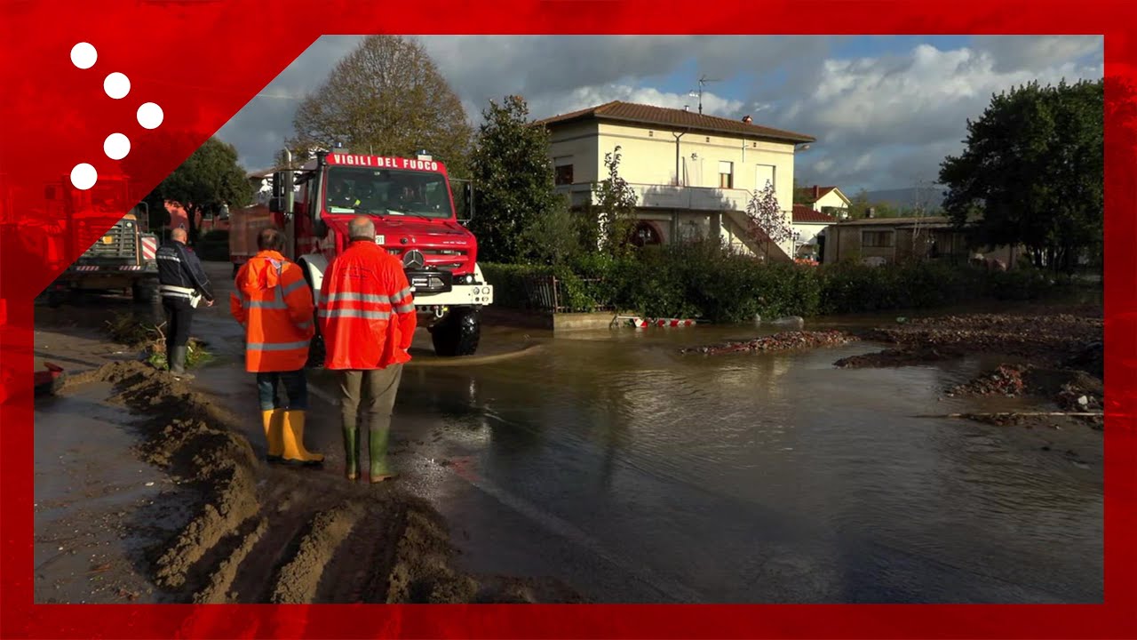 Quarrata (Pistoia), nuova esondazione del fiume Stella: allagate le frazioni di Casini e Catena