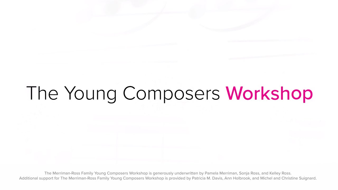The Young Composers Workshop Documentary on Seattle Symphony+