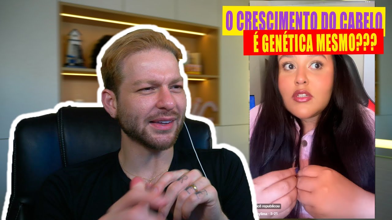 O CRESCIMENTO DO CABELO &Eacute; GEN&Eacute;TICA???