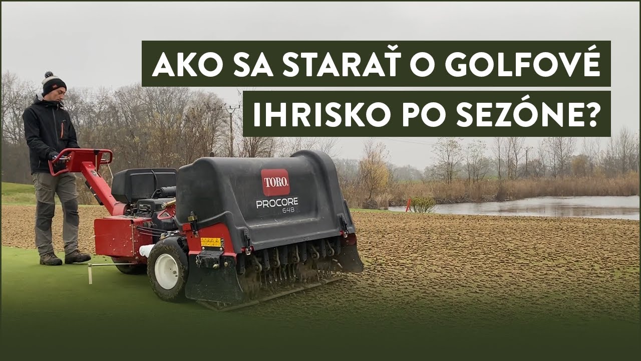 Greenkeeper Miroslav Okál - Ako sa starať o golfové ihrisko po sezóne?