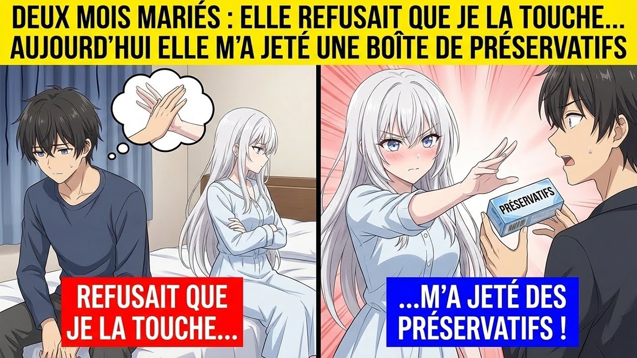 Deux mois mariés elle refusait que je la touche…aujourd’hui elle m’a jeté une boîte de préservatifs