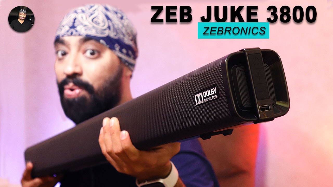 Zebronics Zeb Juke 3800 Soundbar with Dolby Digital - Unboxing and Review 🔥