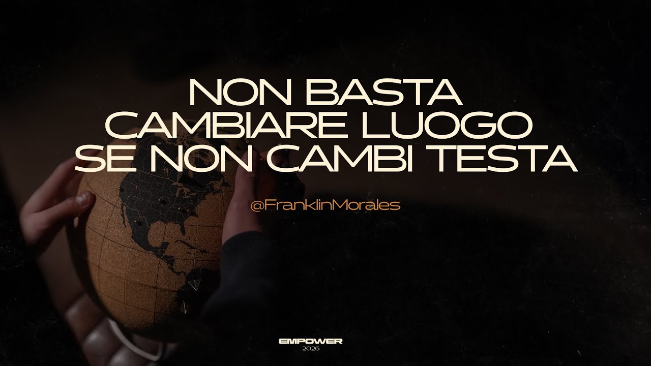 Sabaoth Church Loano - NON BASTA CAMBIARE LUOGO SE NON CAMBI TESTA - Past Franklin Morales - 250126