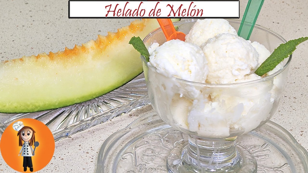 Rico y Refrescante Helado de Melón | Receta de Cocina en Familia