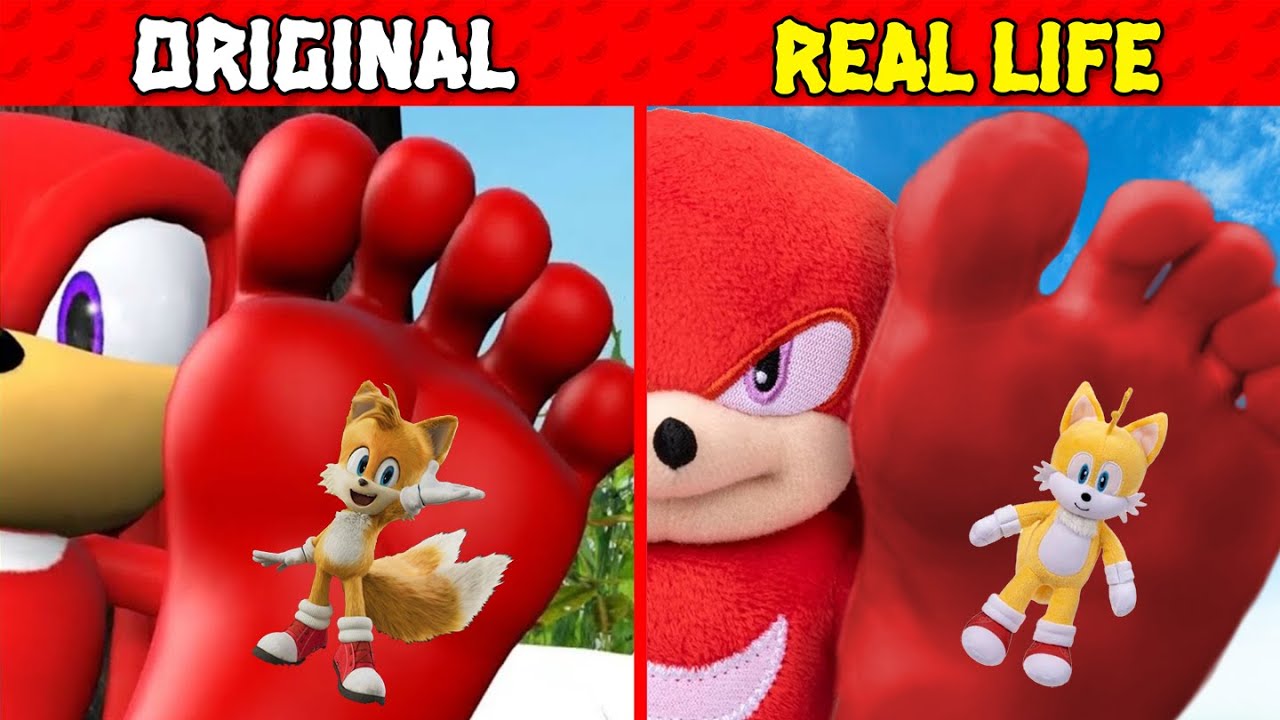 Knuckles destroys Tails! - Sonic The Hedgehog 3 Animation | Sonic Original vs Plush Toys