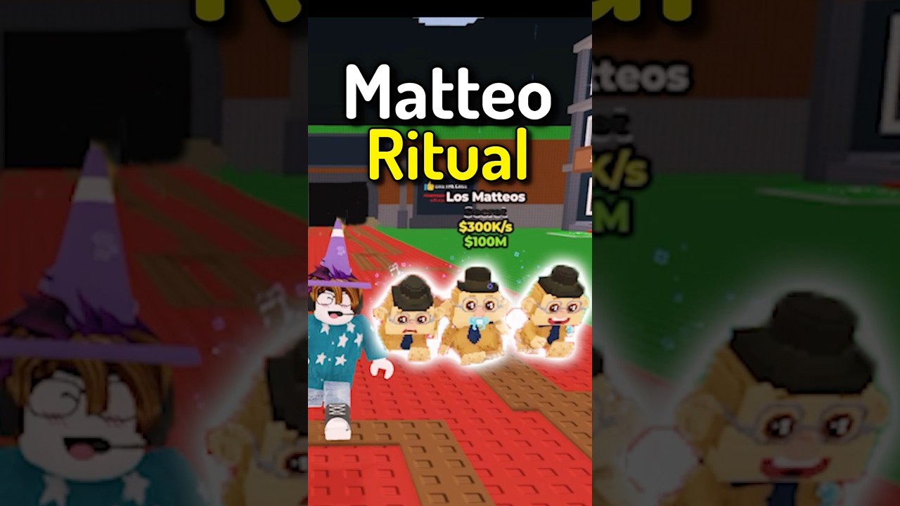 How To MATTEO RITUAL and Get SECRET Los Matteos in Roblox Steal A Brainrot VALENTINES Fuse MI GATITO