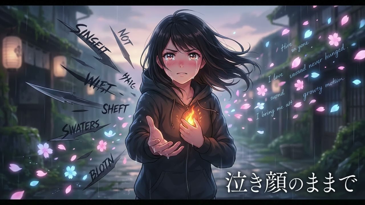 泣き顔のままで