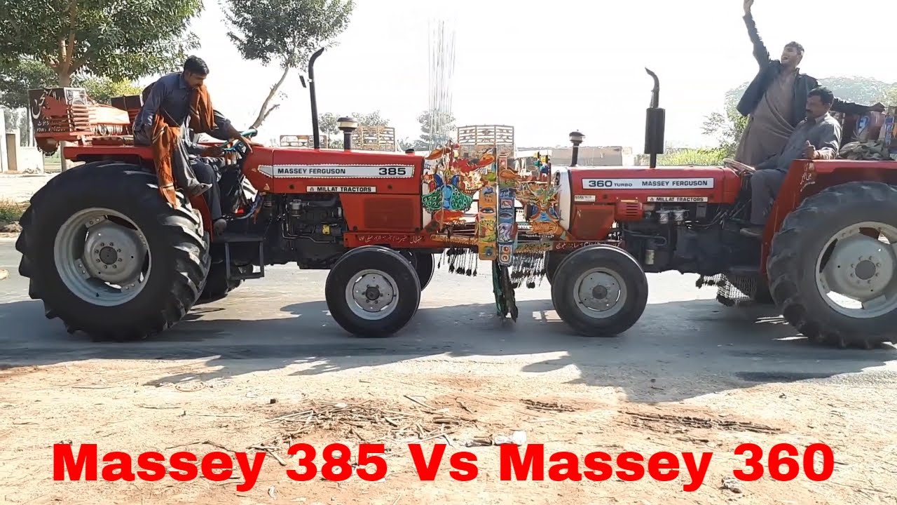 Massey 385 Vs Massey 360 Tractor Tochan | Massey 365 Win Tochan Competition
