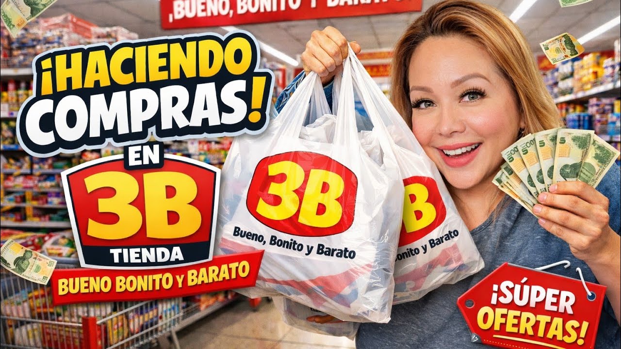 haciedo #elsuper en #3B #ahorrando #dinero #bueno#bonito y #barato