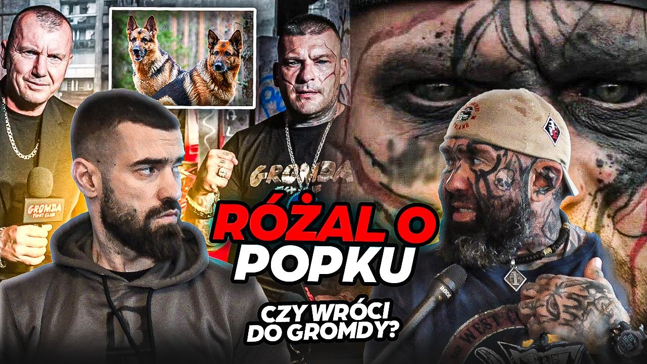 RÓŻAL O POPKU | Nagranie z psami | Wypowiedzi Mariusza Grabowskiego o wyrzuceniu Popka z Gromdy