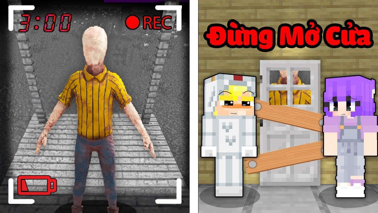 Đừng Mở Cửa Cho Scp 3008 L&uacute;c 3H S&aacute;ng Trong Minecraft!