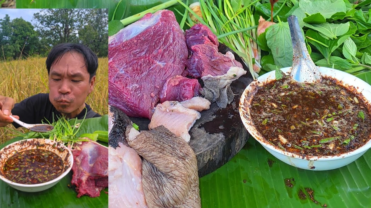 จัดขมๆอ่ำล่ำสดๆ - ຊອຍຂົມໆຈຸ #food #บัวไล 