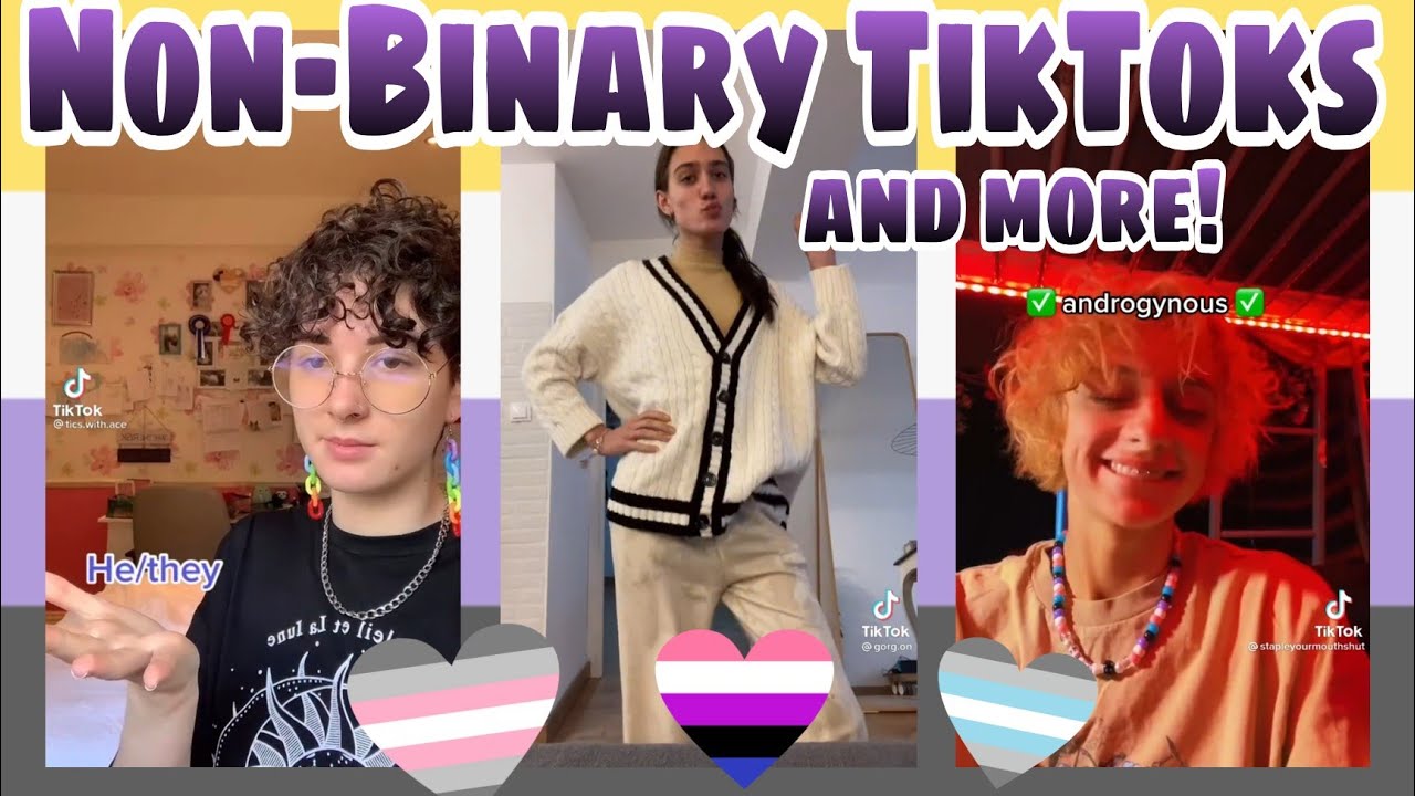 NON-BINARY TikToks part 3 (Genderfluid, Demigirl, Demiboy...)